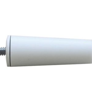 Tope de plástico largo blanco