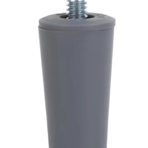 Tope de plastico estándar gris